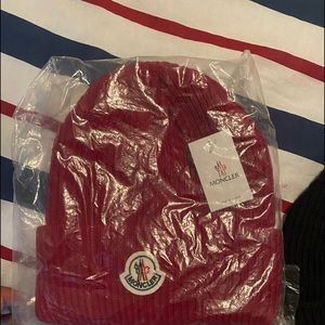 Brand new moncler hat